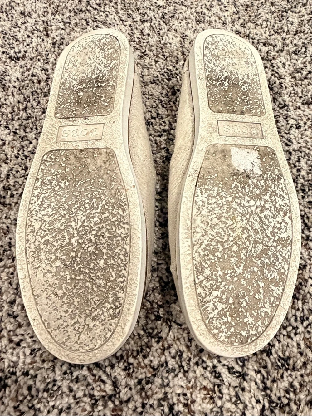 BOBS from Skechers Women's Slip-On Canvas Espadrilles in Natural Beige